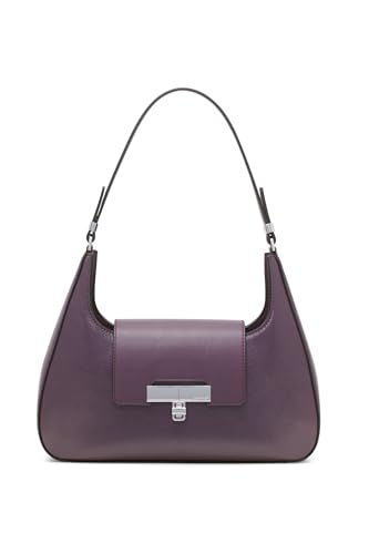 Calvin Klein Becky Demi Shoulder Bag, Plum, One Size