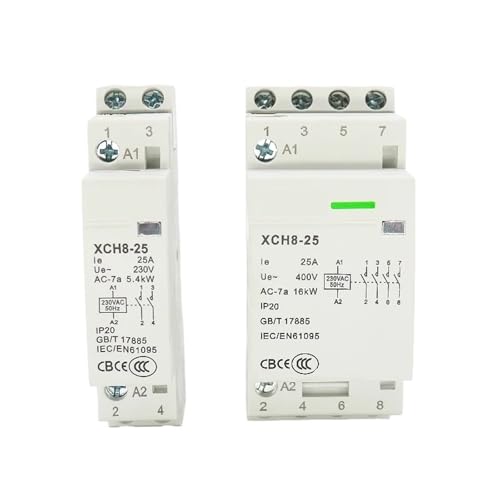 Contacteur modulaire 16A 4NO pour piloter les circuits de chauffage électrique