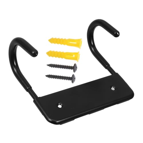 CRILSTYLEO Colgador De Tabla De Planchar Soporte para Plancha De Vapor Soporte para Tabla De Planchar Soporte De Pared De Hierro Soporte De Pared para Rizador Black De Polivinilo