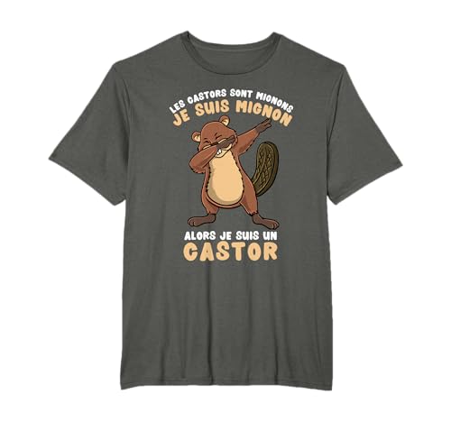 Mignon Je Suis un castor T-Shirt
