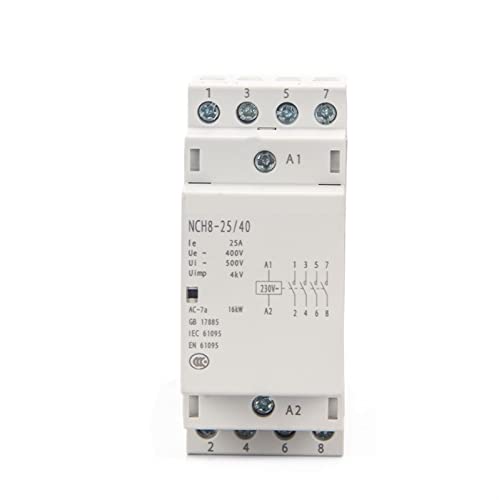 Contacteur modulaire 230V NCH8-25A pour stopper le bruit du tableau