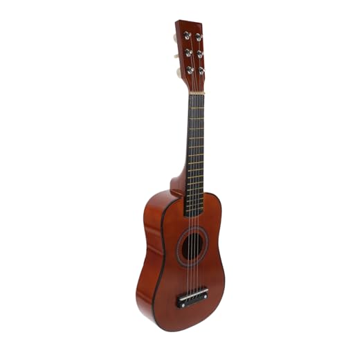 SUPVOX Juguetes De Guitarra De Madera Instrumentos Musicales Guitarra Infantil Bebé Instrumento Musical Juguete De Guitarra para Principiantes Juguete Musical Guitarras De Juguete