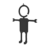 CrawL Robot Design Flexible Cellphone Holder / Multipurpose Bendable Mountable Mobile Holder (Black)