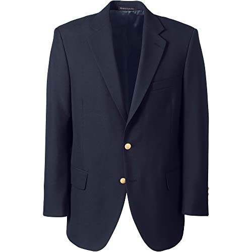 Lands' End School Uniform Men's Hopsack Blazer3