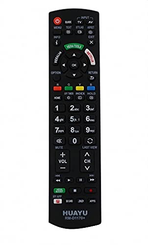 LOHAYA LED LCD Tv Remote Compatible with Panasonic LED LCD HD Tv Remote Control with 3D & SD Function (B091M3X71Z) Amazon Price History, Amazon Price Tracker