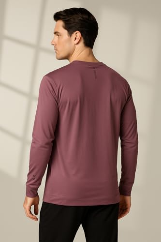 Image of SPORTZFIT Men's Crew Neck T-Shirt | Premium Polyester Fabric | Breathable, Lightweight, Stylish Activewear for Gym, Training & Casual Wear