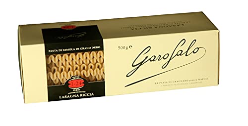 Lista de Lasaña , listamos los 10 mejores. 37 Garofalo Lasaña Riccia 500 G