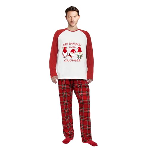 Plus Size Christmas Matching Pajamas Set for Women Or Men Adults Pajamas Set3
