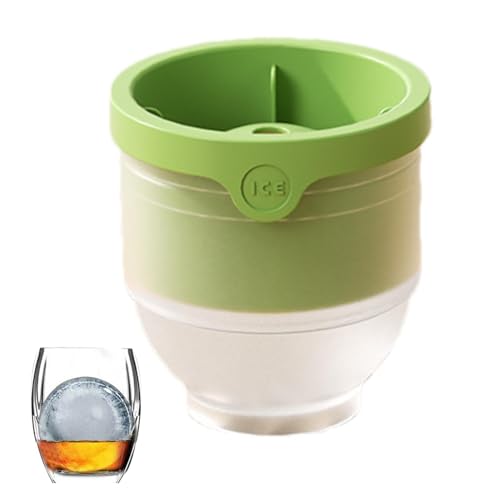 COMFOLIVING eiskugelform eiskugelform eiswürfelmaschine eiswürfelmacher rund eiswürfelform eiswürfelform a eiswürfelbereiter form für stapelbare 6cm eiswürfel werkzeug für