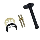 Korrosionsbeständiges Wasserhahndichtungsset mit Edelstahl- oder Kupferkonstruktion für Sanitärarmaturen, Wartung, Wasserhahn-Unterlegscheiben, Schraubenschlüssel-Werkzeug-Set