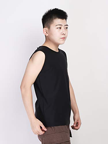 Wide Shouldered Cotton Outerwear Chest Binder Tank Top for Tomboy Trans Lesbian2