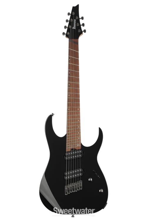 Amazon | Ibanez アイバニーズ 7弦マルチ・スケールギター RGMS7-BK