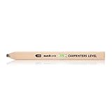 Suck UK Carpenters Pencil - Wooden Pencil With Spirit Level - Carpenters Gifts - Builder Pencils - Construction Tools - Novelty Spirit Level - Marking Tools - Fathers Day Gift - Gardening Essentials