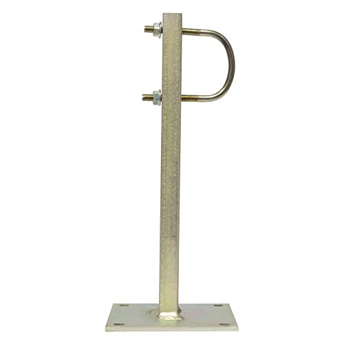 Support droit TELEVES 240410 avec profil en U 300 mm protection anticorrosion RPR