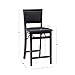 Linon Home Decor Keira Pad Back Folding Counter Stool, 24-Inch