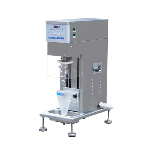 Eismaschine Kommerzielle Edelstahl-Eismaschine, gefrorener Joghurt, Mischmaschine, Kühlschrank, Milchshake-Ausrüstung Eismaschine für Haushalt
