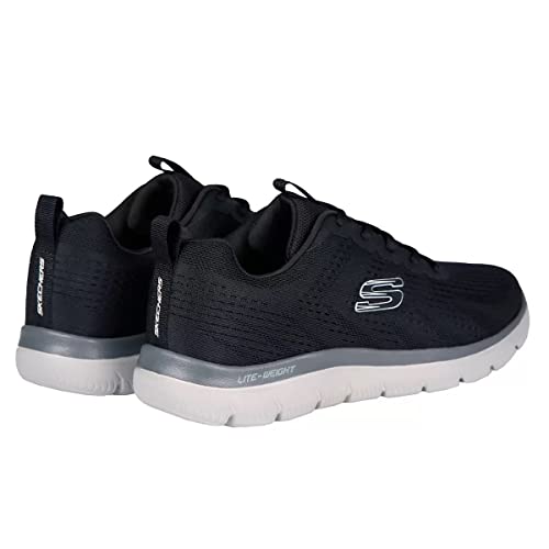 Skechers Unisex Summits Torre Trainers (Black, US Footwear Size System, Adult, Men, Numeric, Medium, 11)3