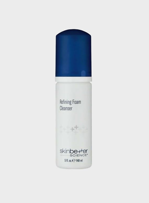 Skinbetter Refining Foam Cleanser, 5 fl oz. Luxurious, velvety-soft cleanser that deeply purifies and exfoliates