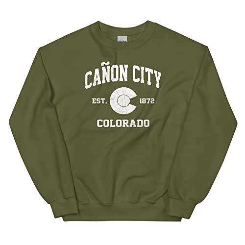 Cañon City Colorado CO vintage state Athletic Unisex Sweatshirt