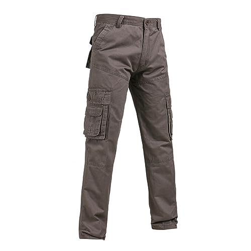 Mens Cargo Pants Casual Lightweight Outdoor Hiking Tactical Pants Jogger Loose Straight Leg Trousers with Pockets2
