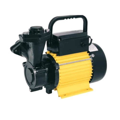 Image of VENZO 0.5 HP Self Priming Regenerative Water Pump | Golden Series | 100% Pure Copper Winding | High-Efficiency Monoblock Motor for Home, Garden, Overhead Tank | 1-Year Manufacturer Warranty
