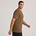 Soffe Mens 3 Pack - USA Poly/Cotton Military Tee, Sand, X-Large