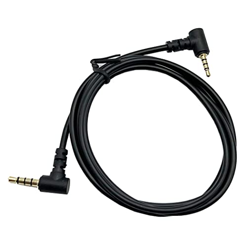 Cable de audio 3.5mm a 2.5mm con ángulo 90° 2 unidades miniatura 3