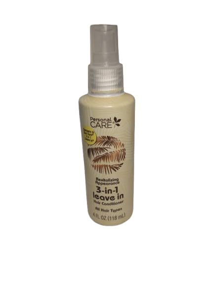 3-in-1 Revitalizing Formula,Leave-In Hair Conditioner, 4 fl oz