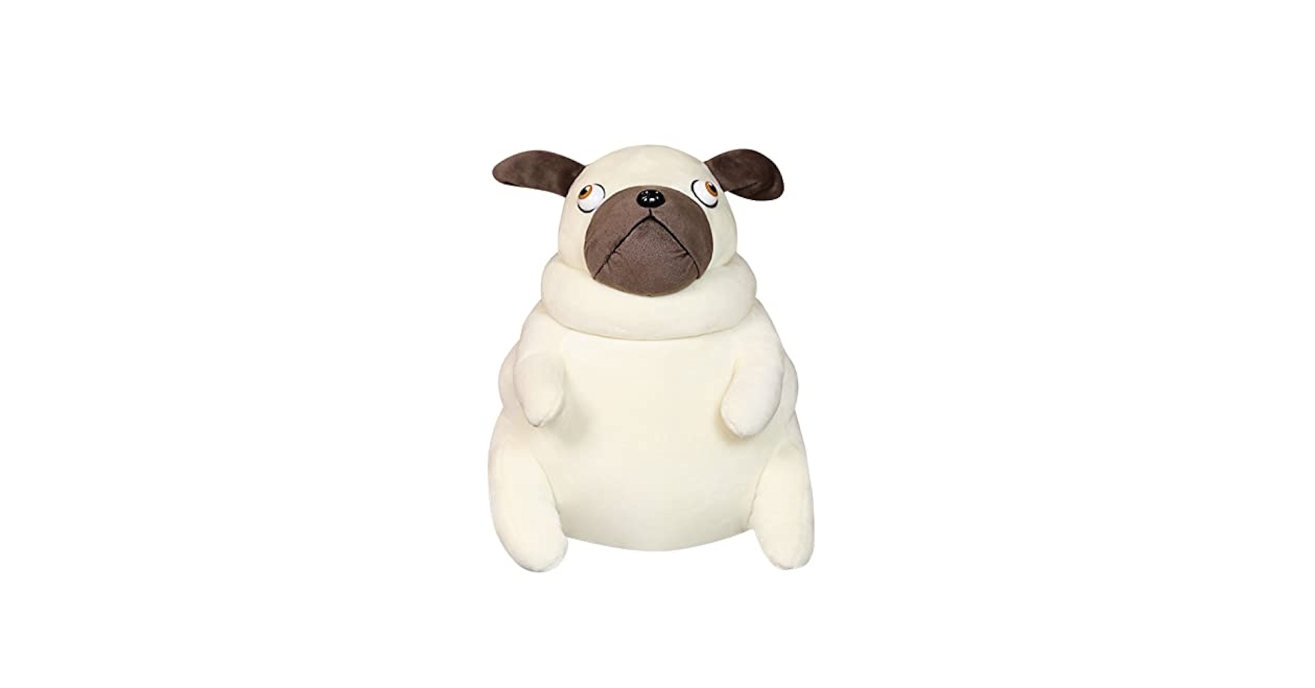 PEANUTS ぬいぐるみ 犬 ホワイト/ブルー PEANUTS スヌーピー SNOOPY'S FLUFFY BROTHER ANDY アンディ S