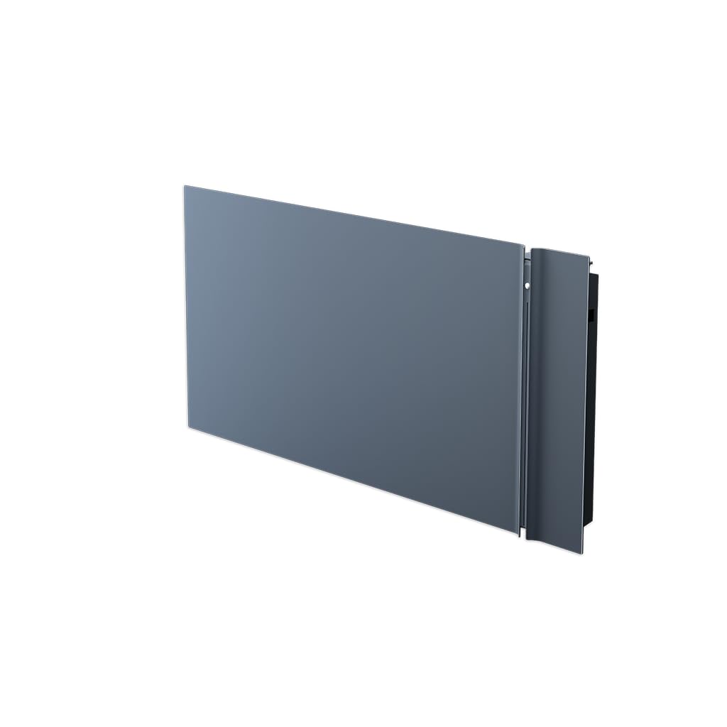 Radialight KYOTO Dual-Therm Radiateur et convecteur électrique ultra-plat avec Wi-Fi inclus (2000 W, gris anthracite)