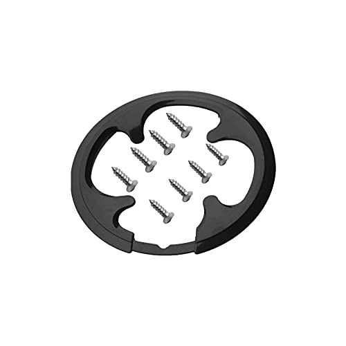 Bike Ring Chain Wheel Cover,Plastic Bike Chain Cover Cycling Chainring Sprockets Cranksets Guard Protector with 8 Screws,Universal MTB Outdoor Cycling Chain Guard Ring for 42T Mountain Bike Road Bike - Image 4