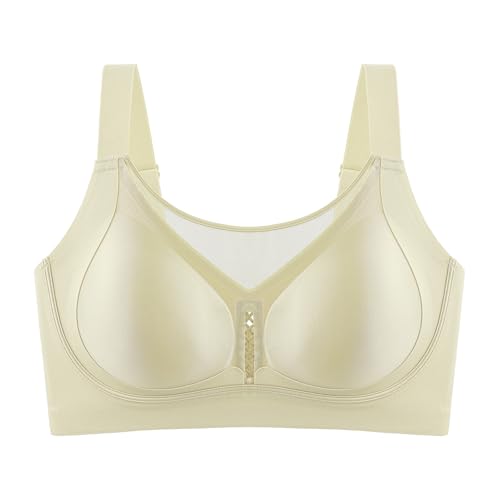 Sujetadores Sin Aros Sports, Sujetadores Deportivos Mujer Tallas Grandes, Sin Costuras Realcerelleno CóModos Tipo Camiseta Con Cobertura Lateral Suave Sujetador Bralette Mujer Sports Bra Women