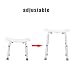 Bath Chair, Adjustable Handicap Shower Chair Seat Bench Transfer Bench Backs