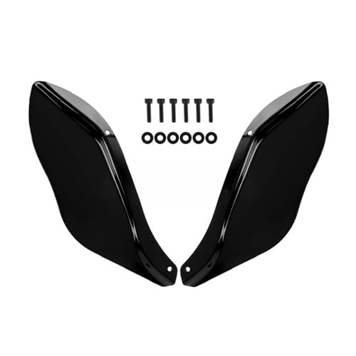 Déflecteurs pare-brise contre les turbulences de casque pour moto Touring 1996-2013
