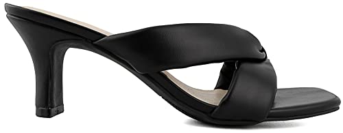 Image of LONDON FOG Womens Louelle Dress Sandal Womens comfort Heeled Sandals
