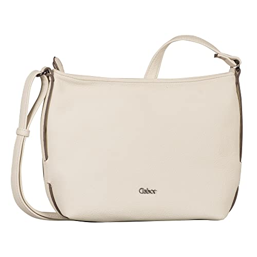 Gabor bags Malu Damen Umhängetasche Crossbody Bag Mittelgroß Weiß