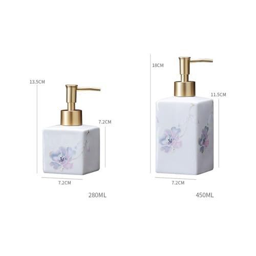 Distributeur de savon pour salle de bain flacon gel douche et shampooing maison - 3