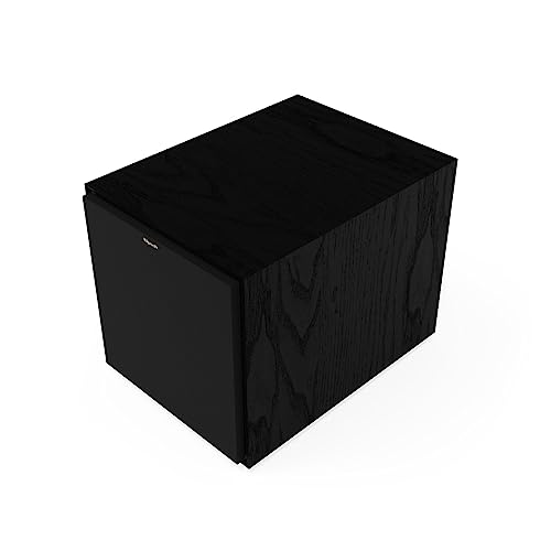Image of Klipsch Reference R-101SW 10 inch Front-Firing Subwoofer with All-new Spun-Copper 10 inch woofers and an All-Digital Amplifier for Premium Home Theater Sound in Black