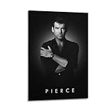 ASDASDHBW Pierce Brosnan Schauspieler-Poster, dekoratives 