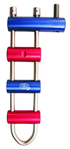 Kong RACKONG descendeur de descente en aluminium anodisé pour vos sorties outdoor en falaise