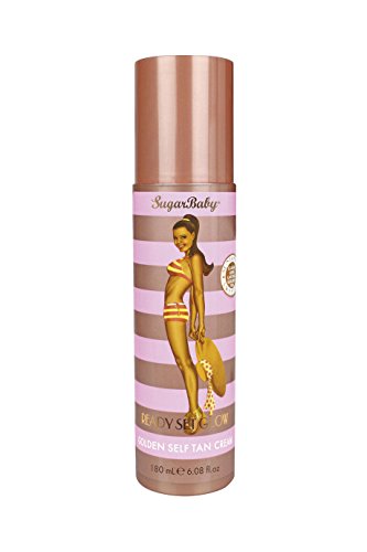 SugarBaby Ready Set Glow Golden Self Tan Cream, 6.08 Fl. Ounce
