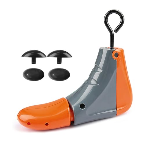 Extensor de zapatos de pies anchos,extensor de zapatos | Camilla de zapatos de lona extensible en 4 direcciones para hombres - Ampliador de zapatos deportivos, extensor de zapatos d, Naranja 1, Small