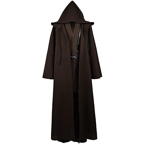 IDEALcos Anakin Luke Skywalker Cosplay Kostüm Mantel Halloween Robe Outfit Anzug Cover