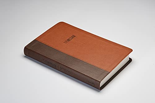 The Message Deluxe Gift Bible (Leather-Look, Brown/Saddle Tan): The Bible in Contemporary Language