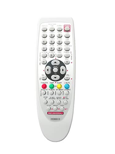Image of LipiWorld HID660+S Universal Remote (Works with All Most Onida CRT TV) RC-115A RC-115B RC-115D RC-115E URC-15 Compatible for Onida Crt Tv Remote