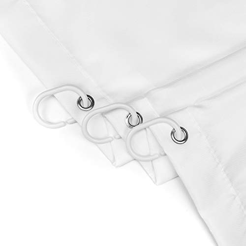 Ecotob Green Leaves Shower Curtain For Bathroom, Spring Watercolor Plant Floral Round Eucalyptus Green Leaf Fabric Bathroom Decor Set With Shower Curtain Hooks, 60X72 Inch #TOP3