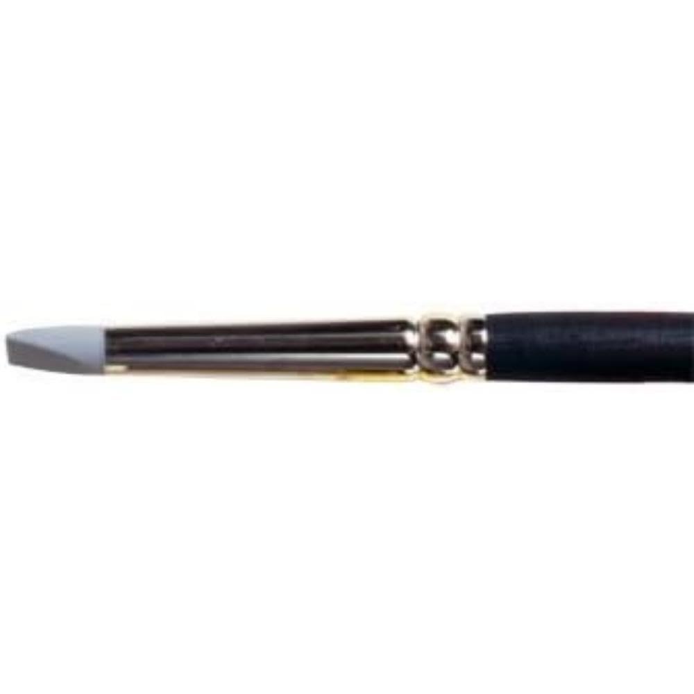 Colour Shaper Flat Chisel 6 Extra Firm Painting Shaper Brush - Black, CSH14406,Large