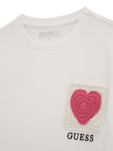 GUESS Girls' Eco Short Sleeve Midi T-Shirt4