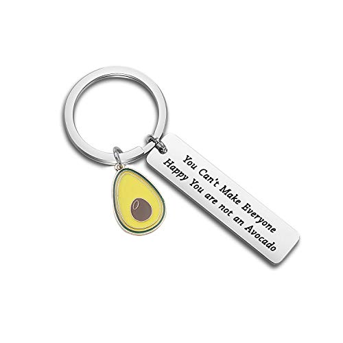 ENSIANTH Funny Avocado Keychain You Can’t Make Everyone Happy You are Not an