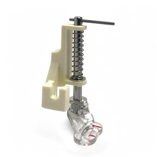 Image of ZENITH Darning Spring Type Pressure Foot Snap on Type for Automatic Electric Low Shank Sewing Machines Suitable for Usha Janome Brother Singer etc Creme (Darning Spring Type Creme)